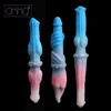 QKKQ Long 40cm Horse Dog Dildos Double Animal Penis Female Adult Sex Toys Anal Plug Masturbation Lesbian Erotic Strapon toys 1