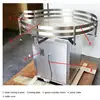 Automatic Round Rotating Plastic Glass Bottle Feeding Accumulation Collecting Machine Packaging Turn Table Send By Sea To Port 6