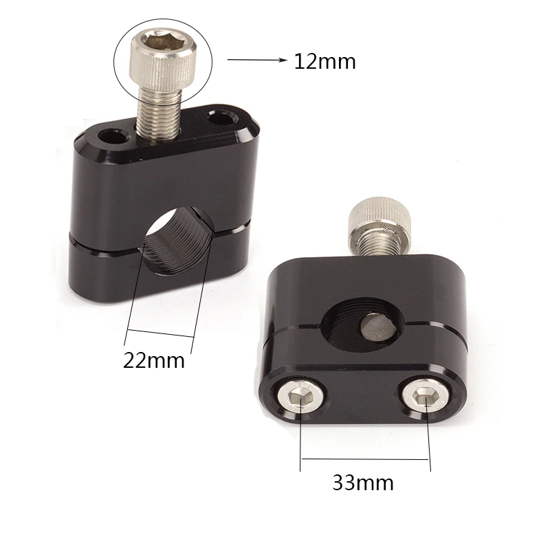  ڵ  Ʈ Ŭ ,  MX  CRF YZF KXF MT07 MT09 ,   , 7/8 ġ, 22mm
