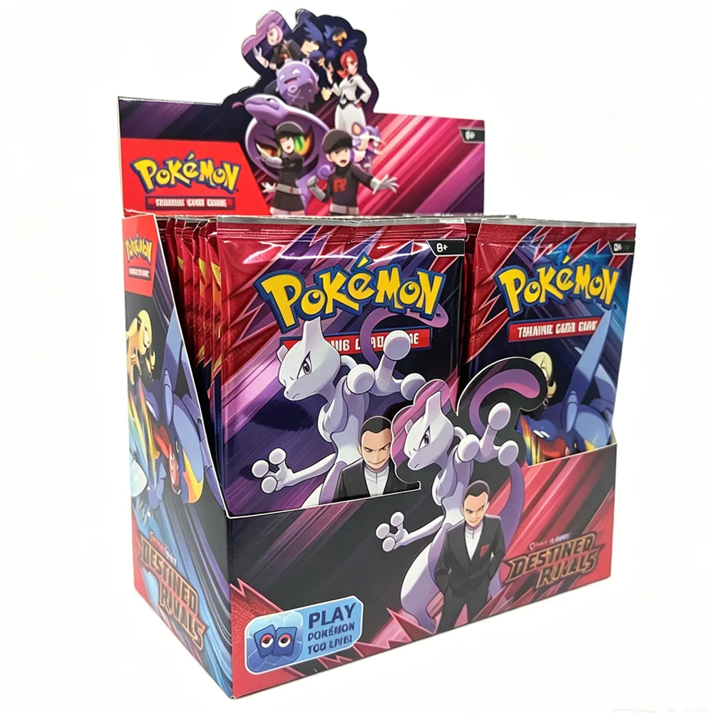 360Pcs Pokemon Card Destined Rivals Prismatic Evolutions Scarlet Violet 151 PALDEAN English Booster Battle Transaction Card