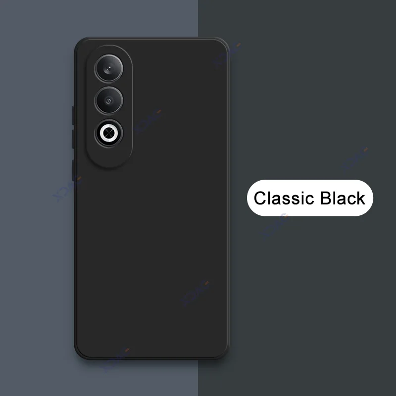 Enhanced Liquid Silicone Phone Case - Square Design, 360° Soft Protective Anti-drop Shockproof Cover