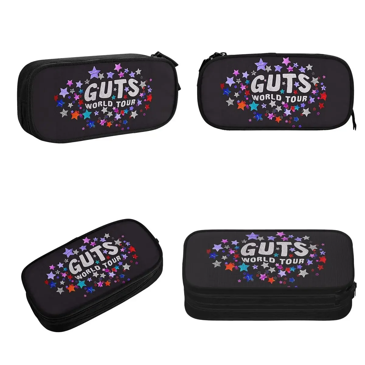 Olivia Guts World Tour Pencil Cases Large Storage Pen Bags Pen Box Pencil Pouch for Boys Girls Students Stationery School Office
