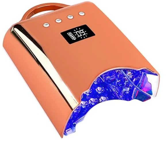 78W 충전식 썬 UV LED 네일 램프, 젤 네일 폴리쉬 경화용 인기 건조기, 전기 전원 공급 플라스틱 EU 네일 아트용