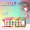 60PCS Moisturizing Lip Balm set 5g Deep Moisturizing and brightening Lip Color Gift for holiday parties 3