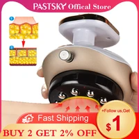 Professional Eletric Suction Cup Therapy Vacuum Body Massager  EMS Heating Fat Burning Guasha Anti Celulite Inhalation Massage 1