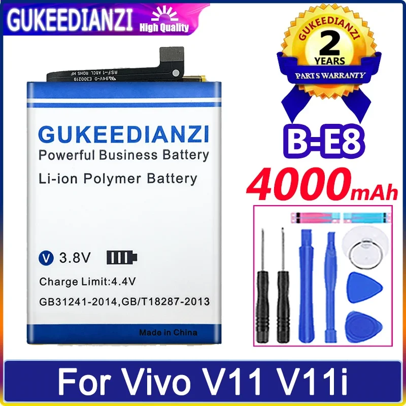 

Аккумулятор GUKEEDIANZI B-E8 4000 мАч для мобильного телефона Vivo 1806 V1813T V1813A V11 V11i Y97