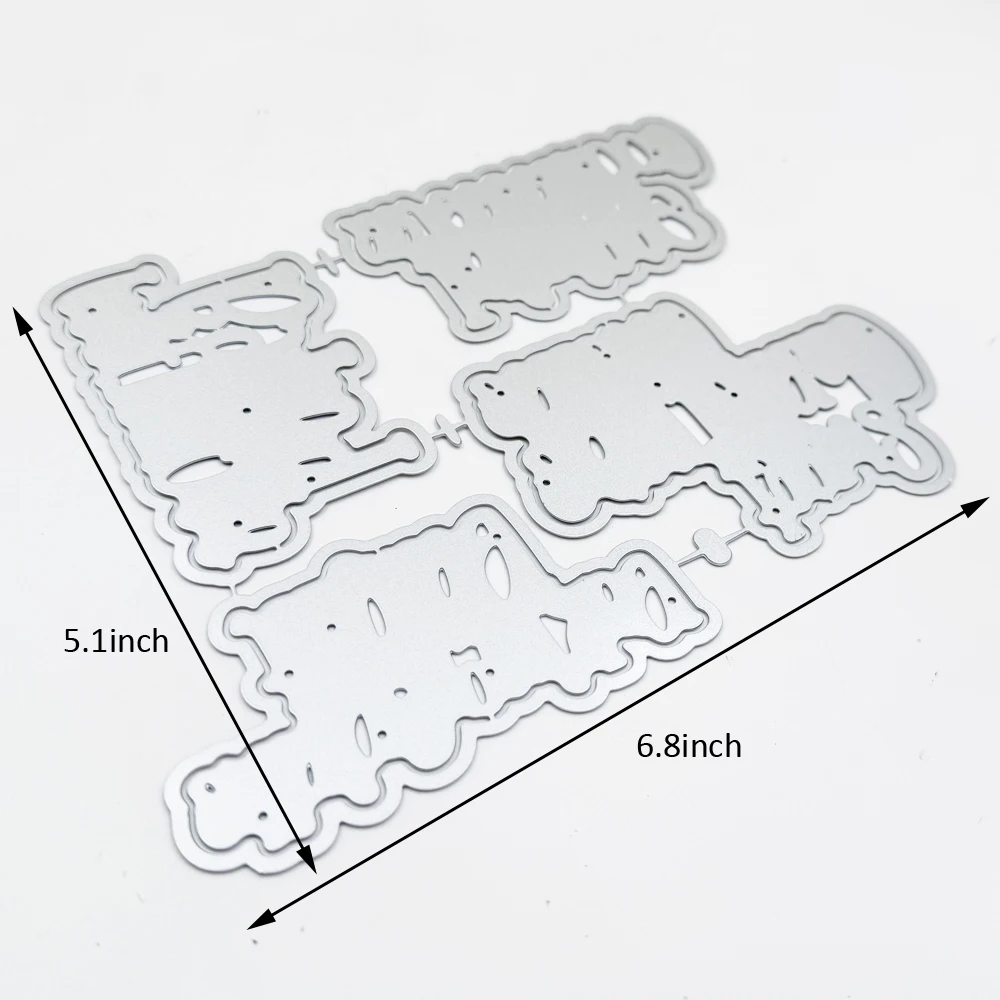 KLJUYP Baking Sentiments Metal Cutting Dies Stencils for DIY Scrapbooking/album Decorative Embossing DIY Paper Cards