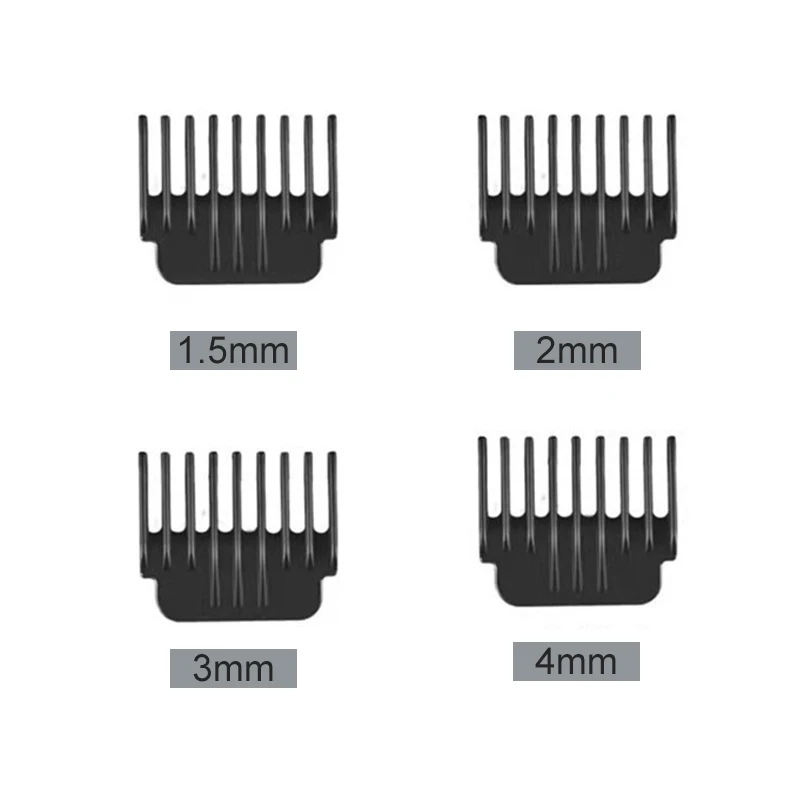 1Set T9 Hair Clipper Guards Guide Combs 1.5mm 2mm 3mm 4mm 6mm 9mm Trimmer Cutting Guides Styling Tools Attachment Compatible 2
