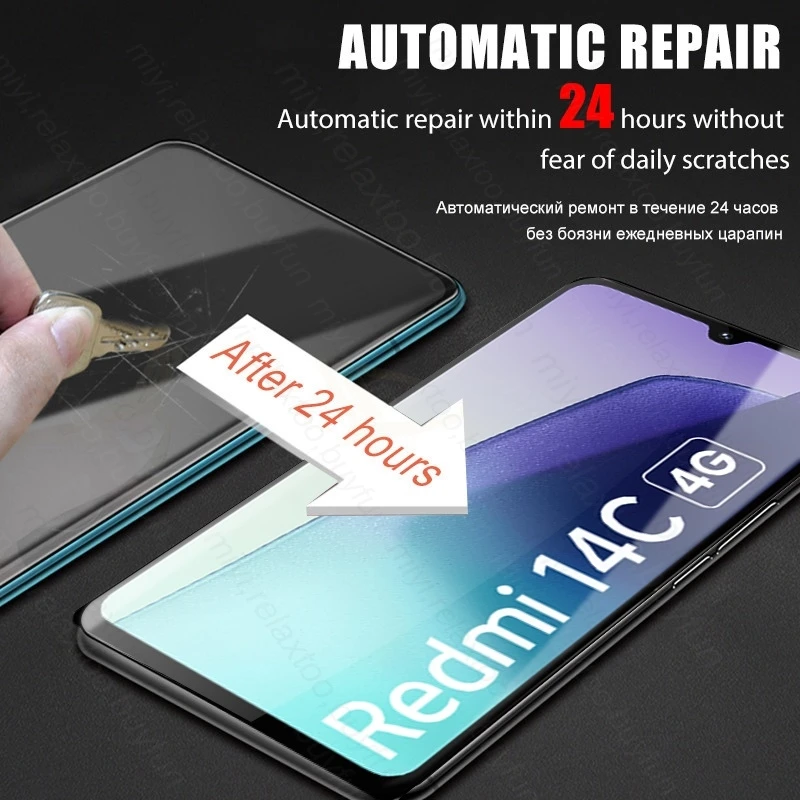 6-in-1 Camera Glass & Hydrogel Film Screen Protector Case
