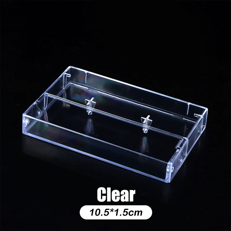 Cassette Tape Shell Storage Box Dustproof Case for DIY Reels Cassette 1Pc