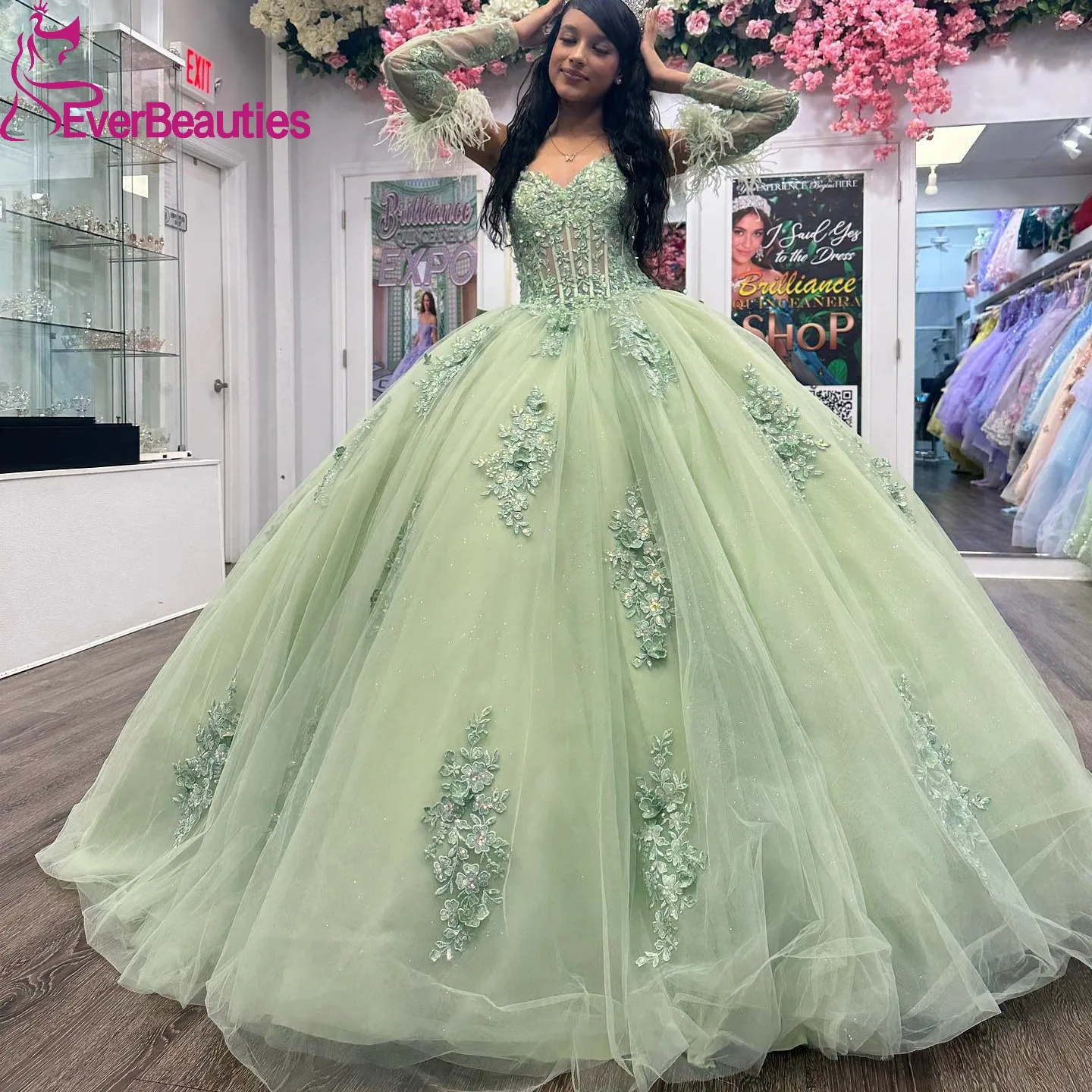 Vestidos Largos De 15 - Vestidos De Quinceañera - AliExpress