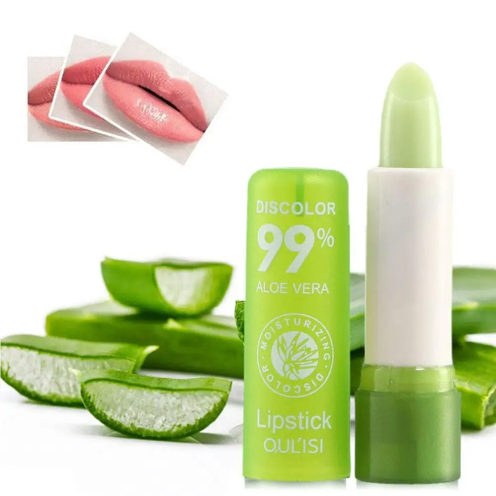 Aloe Vera Discolored Lip Balm Jelly Magic Color Changing Moisturizing Lip Care Makeup Gloss Girl Lipstick Nourishing Lastin V0S8 the life changing magic of tidying