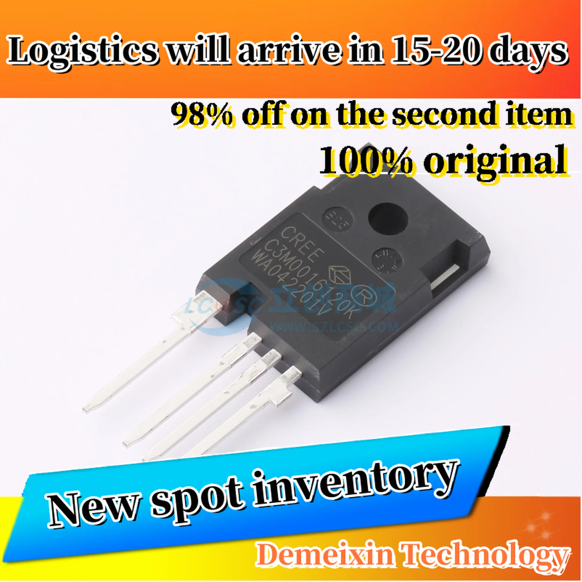 1PCS C3M0016120K TO-247-4 100%Original  New in Stock silicon carbide