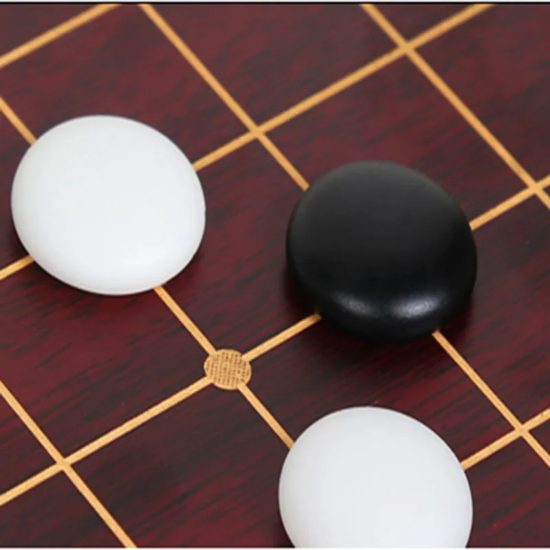 Wooden Foldable Go Chess 19 Road Chessboard 47*45*2cm Checkboard Old Game of Go Weiqi Board For 22mm Piece Checker