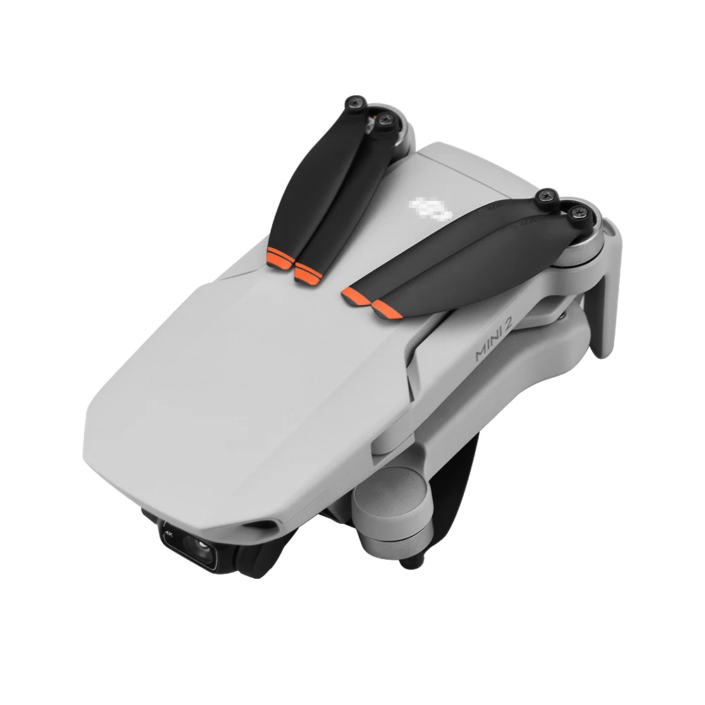 Hélices DJI Mini 2 Orange Edge - Lot de 4 Paires Silencieuses