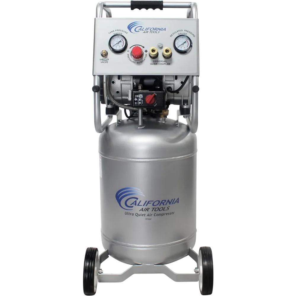 

California Air Tools 10020C Ultra Quiet Oil-Free and Powerful Air Compressor, 2 HP Air Pump Aquarium Pump