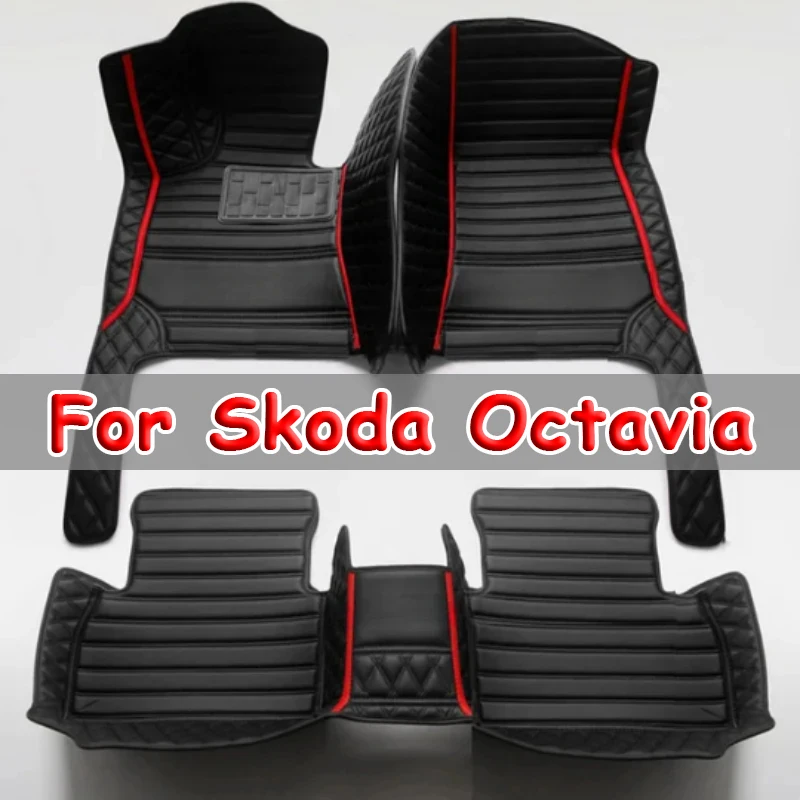 

Car Floor Mats For Skoda Octavia MK3 5E 2023 2022 2021 2020 2019 2018 2017 2016 2015 2014 2013 Part Auto Accessories Carpets