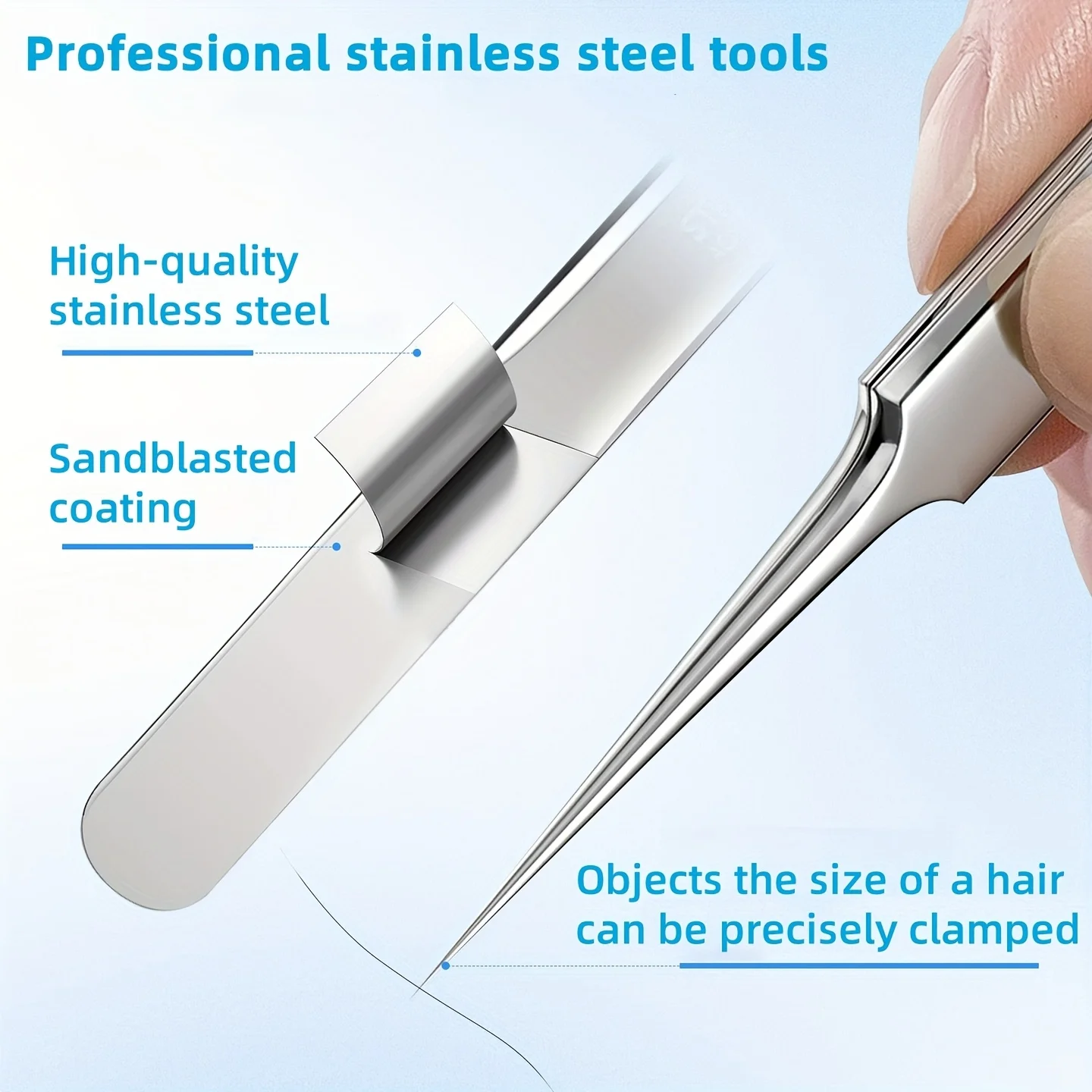 15pcs Facial Cleansing Beauty Tool Set Stainless Steel Pliers Cell Clips,Comedone Extractor,Blackhead and Whitehead Removal Tool 4 15pcs Facial Cleansing Beauty Tool Set Stainless Steel Pliers Cell Clips,Comedone Extractor,Blackhead and Whitehead Removal Tool 4