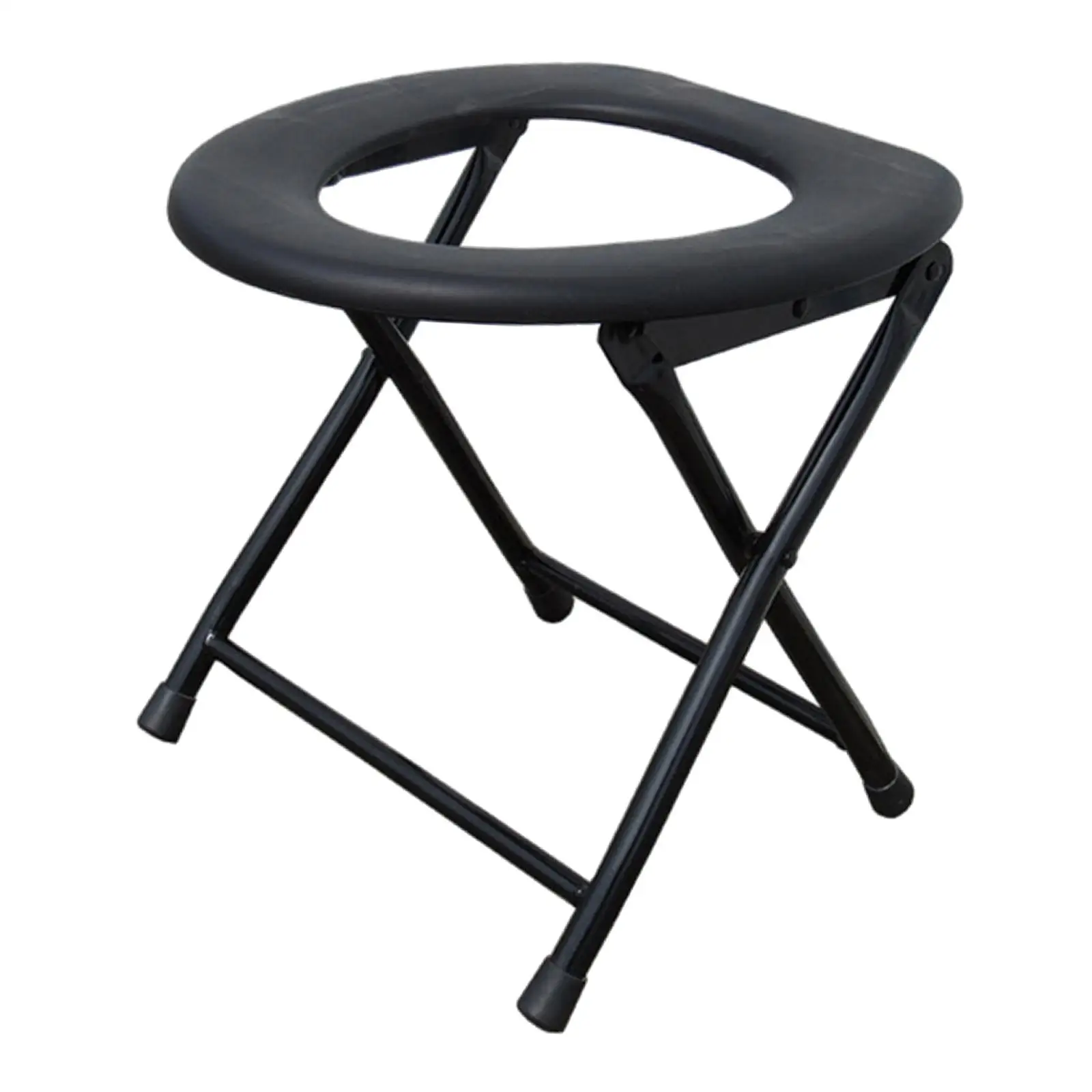 Portable Camping Toilet Seat Bedside Commodes for Adults Comfortable Folding Portable Camping Toilet Seat Bedside Commodes for Adults Comfortable Folding