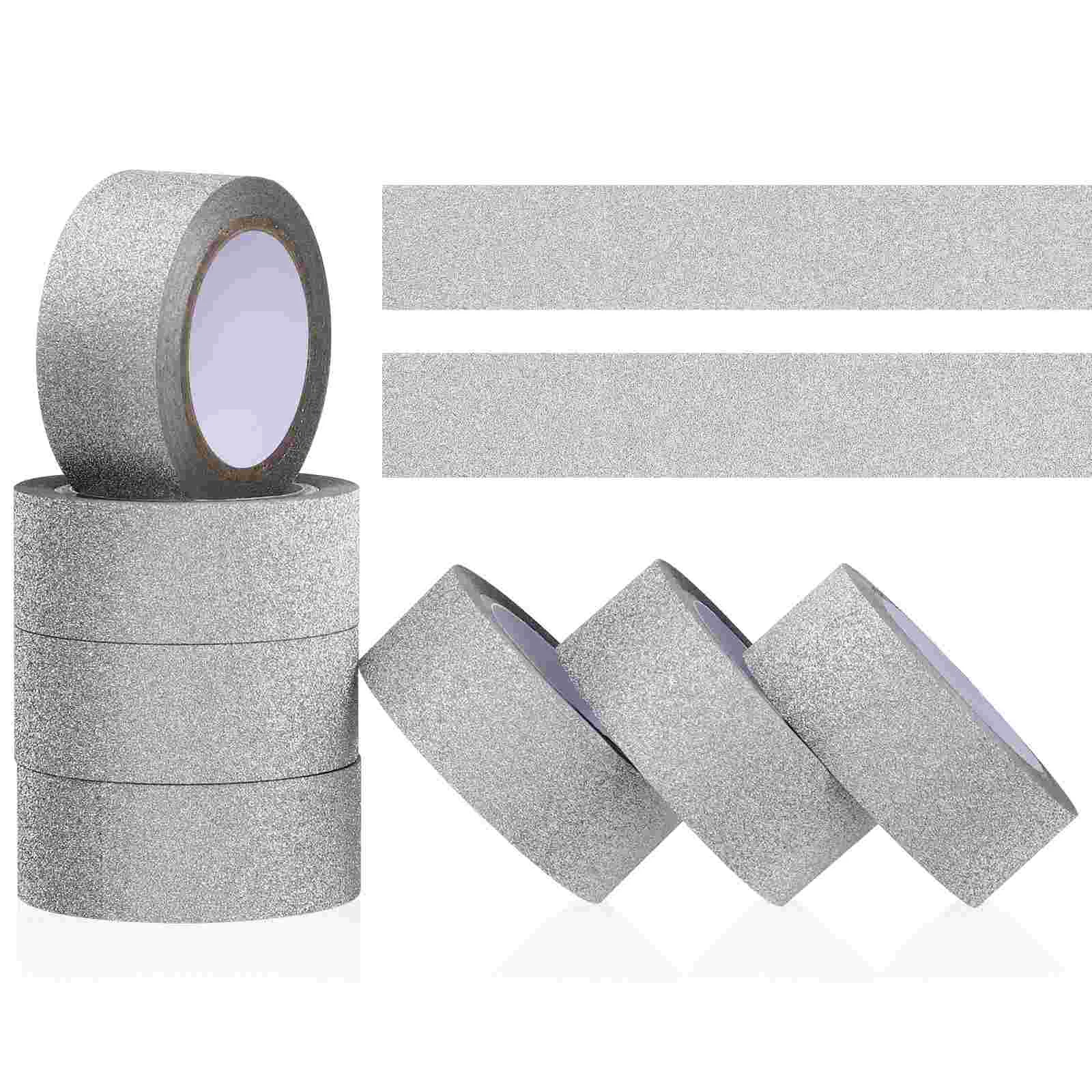 

20 Rolls Glitter Film Tape Decor Washi for Wrapping Scrapbook Decorative Tapes Cell Phone Gift Paper Shiny DIY Crafts