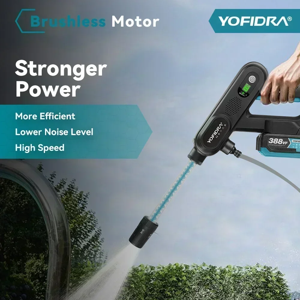 YOFIDRA Brushless High Powered Pressure Washer Gun - Image 4