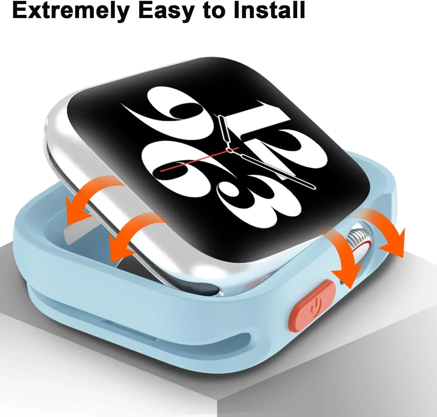 Apple Watch 커버 용 캔디 소프트 실리콘 케이스 8 9 7 6 Se 5 4 Ultra 49mm 45mm 38mm 보호 Iwatch 시리즈 44mm 40mm 41mm 커버