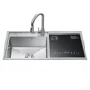 Vegetables And Fruits Cleaning Fully Automatic Household Dishwasher Drying Installation Integrated Sink Household Dishwashe 1