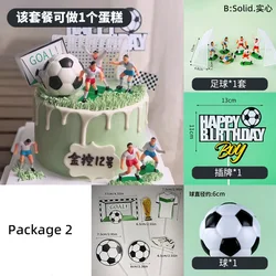 Youth Sports-Themed Cake Topper Decorations (4PCS Set)
