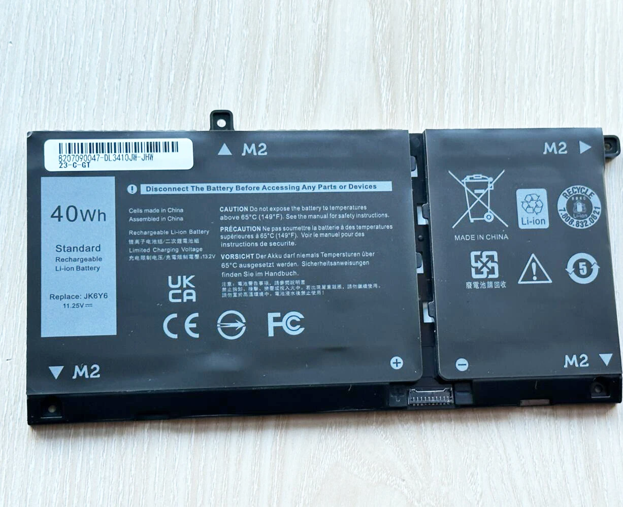 Bateria para Dell Latitude 3410 3510 40wh 1125 v Jk6y6 0c5kg6 C5kg6 - Imagem 4