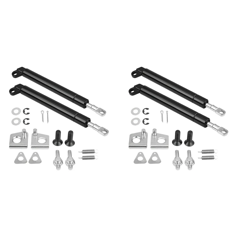 

4Pcs Rear Tailgate Lift Support Sturts Spring Dampers Rear Door Slow Down Strut For Ford Ranger PX 2011-2017