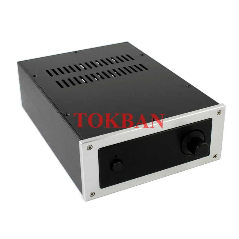 Tokban 오디오 모든 알루미늄 앰프 섀시 인클로저, WA49 218*92*308mm, DIY HIFI 프리앰프 진공관 앰프 케이스 쉘