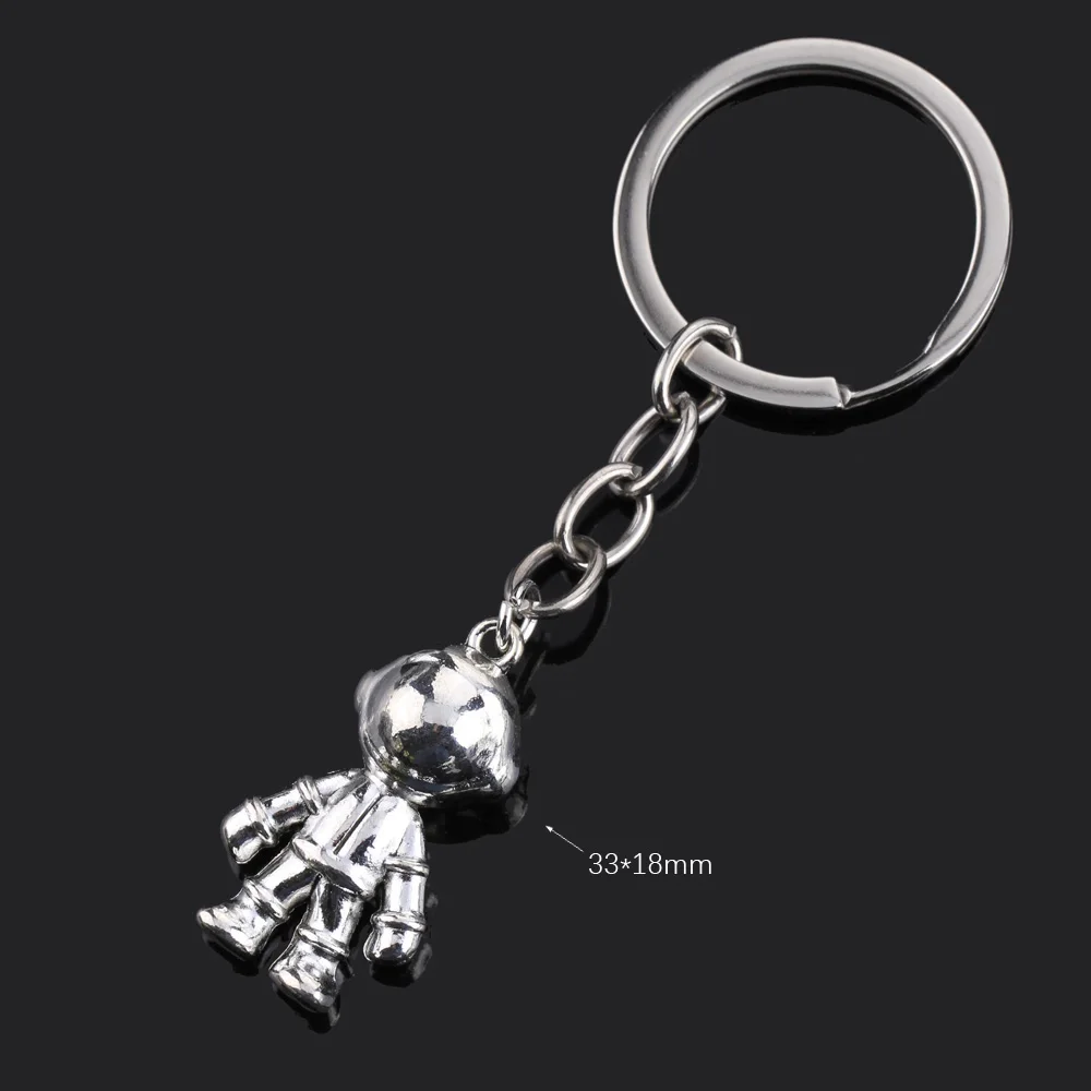 Charming Women's Keychain with Moon, Heart, and Animal Accents