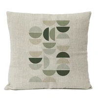Home Decor Boho Leaves Sun Moon Pillow Cover Geometric Abstract Flowers Floral Cushion Throw Pillow Case Living Room Decorative 6