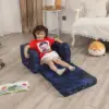 Constellation Kids Sofa, 2-in-1 Kids Couch Fold Out, Convertible Sofa to Bed for Girls and Boys 5