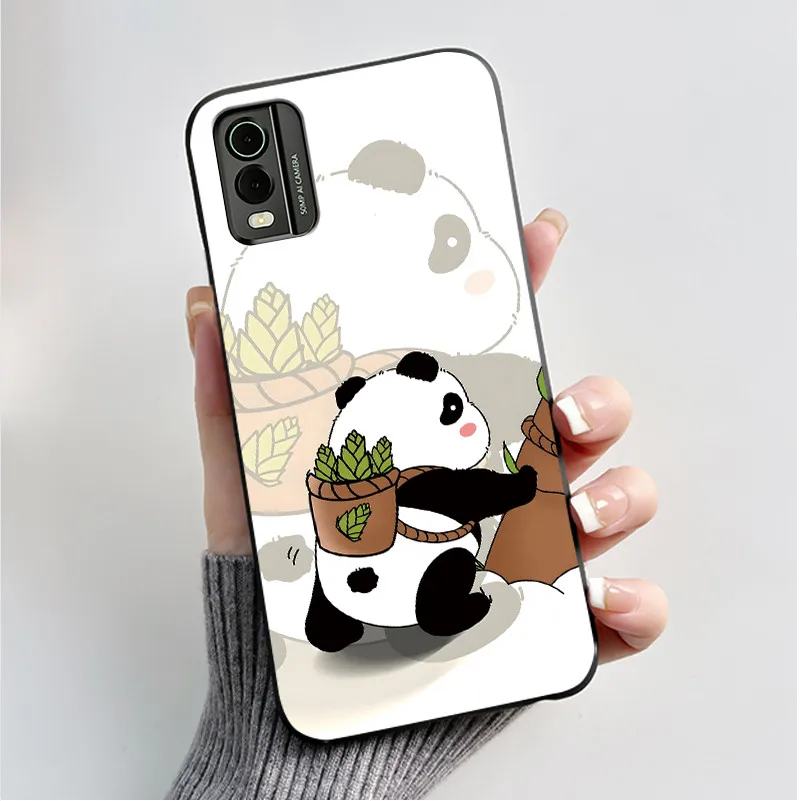 Black Soft Silicone TPU Luxury Fashion Flower Butterfly Phone Case
