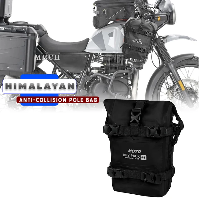 Motorcycle Frame Crash Bars Waterproof Bag Bumper Repair Tool Placement Bag  For Royal Enfield Himalayan - AliExpress