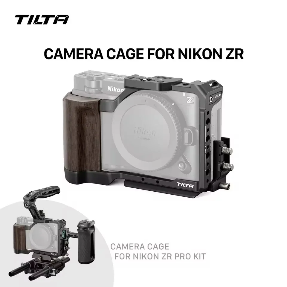 니콘 ZR 카메라용 TILTA TA-T98-FCC-B 풀 카메라 케이지, 확장 보호 케이지
