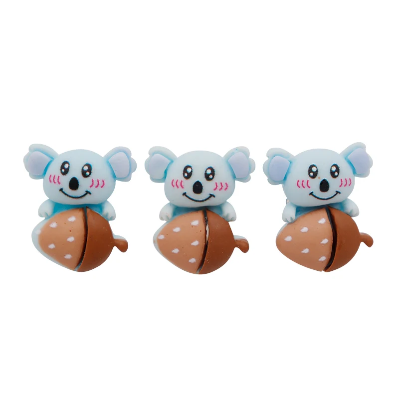 Weiou Lace Accessories Canvas String Flowers 4pcs/set Wholesale Lovely Youth Girl Cordon Animal Pattern Cute Forming Decoration