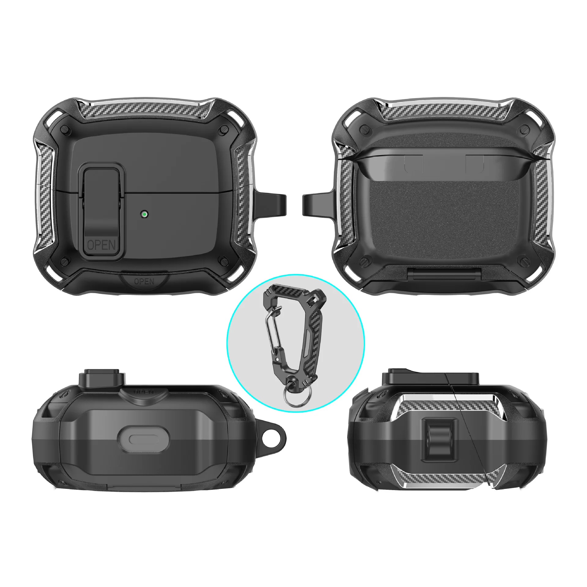 Secure Lock Clip Protective Case