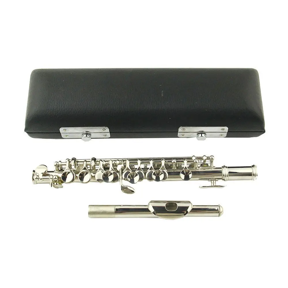Metal Piccolo C Key Nickel Plated Professional Performance Instrument Piccolo