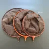 Handmade Bamboo Carbon Metal Insert Fiing Net Head Qui Dry Fierman's Skimmer Net Pole Head Outdoor Cam Travel Gear 5