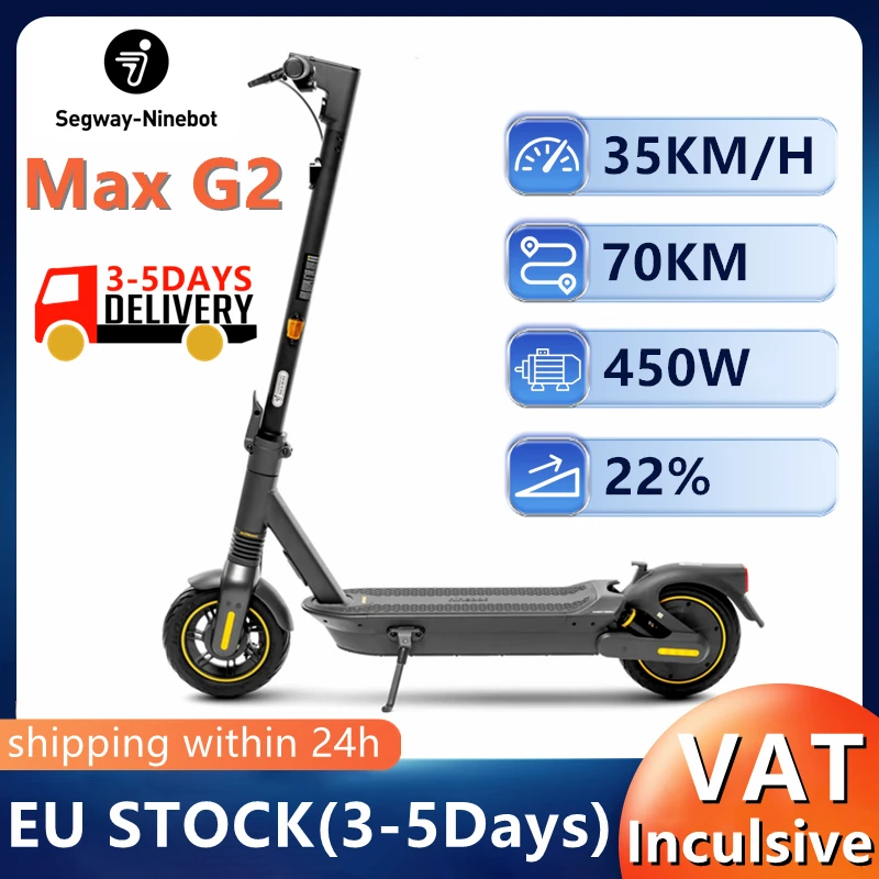 SCOOTER ELÉCTRICO–NINEBOT MAX G2