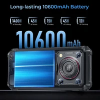 Oukitel WP36 Rugged Smartphone 10600mAh 6.52" Display 8GB 128GB 13MP Rear Camera Mobile Phone Android 13 2