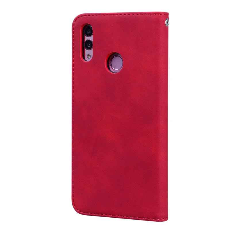 couro flip capa huawei honra 10 lite