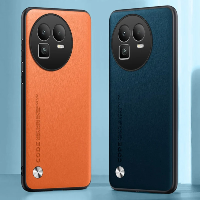Luxury PU Leather Shockproof Phone Case - Full Protection Back Cover