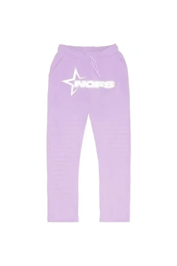 Purple trousers (foreign trade size)