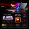ACEMAGIC Gaming Notebook AMD Ryzen 7 5700U(Beat i7-1265U)Backlit Laptop Keyboard RAM 16GB NVME SSD 512GB 16.1" Full HD 1920x1080 3