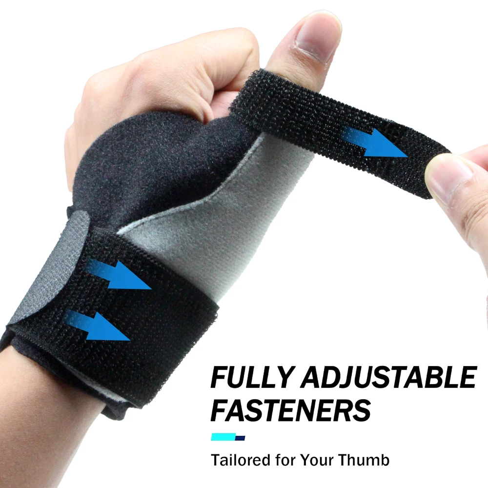 1PCS Thumb Spica Splint Brace for Arthritis, Tendonitis-Adjustable CMC Thumb Support for Left or Right Hand, Men & Women