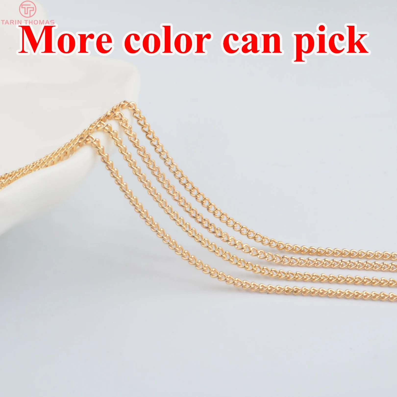 

5 Meters width:1.5MM Iron Tassel Chains Extended Chains Necklace Chains Diy Jewelry Findings Accessories Wholesales
