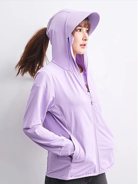 여성을 위한 햇볕 보호의 필수품: Anbican의 UPF 50+ UV 자외선 차단 스킨 코트